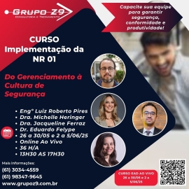 Implementação da NR 01 – Do Gerenciamento à Cultura de Segurança